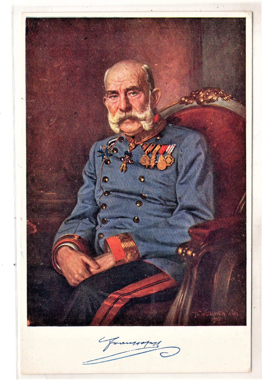 Cartolina antica Francesco Giuseppe - Franz Josef - Croce Rossa Nr. 258