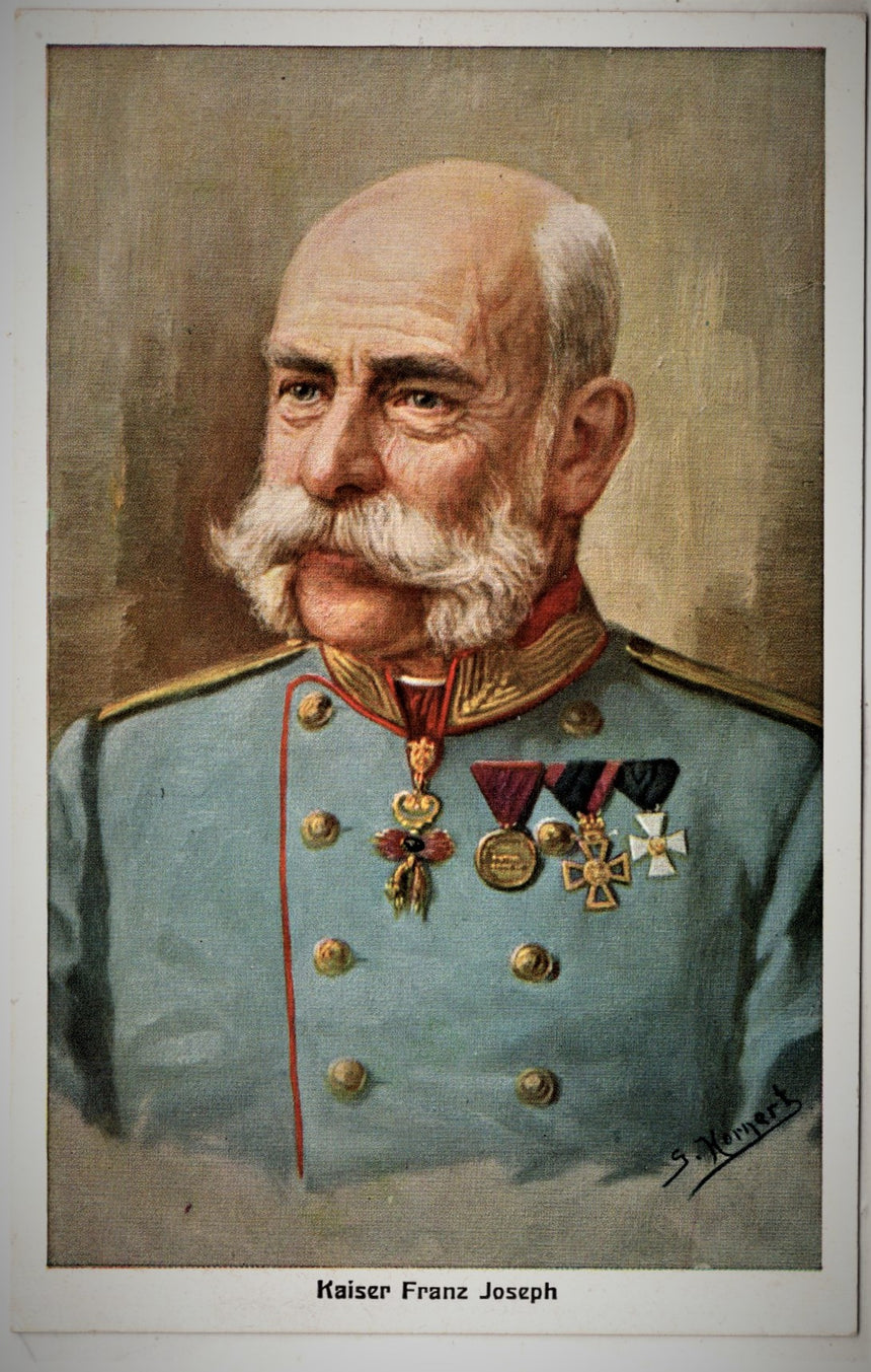 Cartolina antica Francesco Giuseppe - Franz Josef