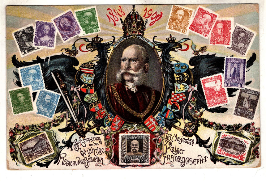 Cartolina antica Francesco Giuseppe - Franz Josef