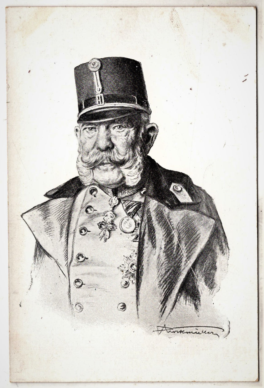 Cartolina antica Francesco Giuseppe - Franz Josef