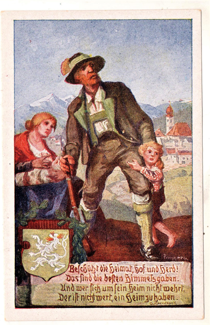 Cartolina antica Cartolina politica Sudtirol