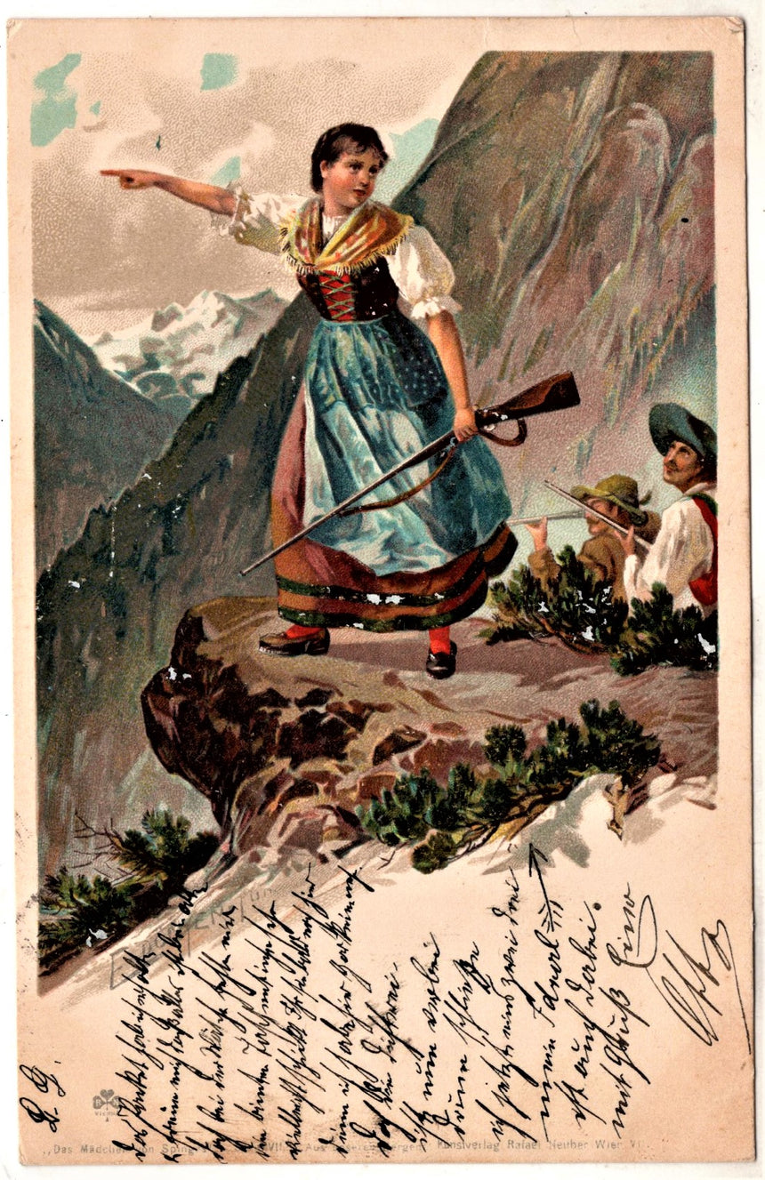 Cartolina antica Cartolina politica Sudtirol