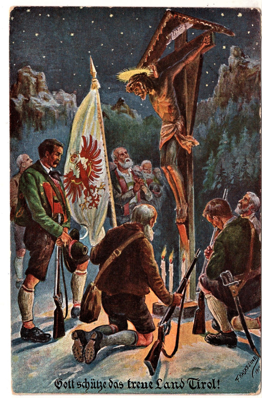 Cartolina antica Cartolina politica Sudtirol