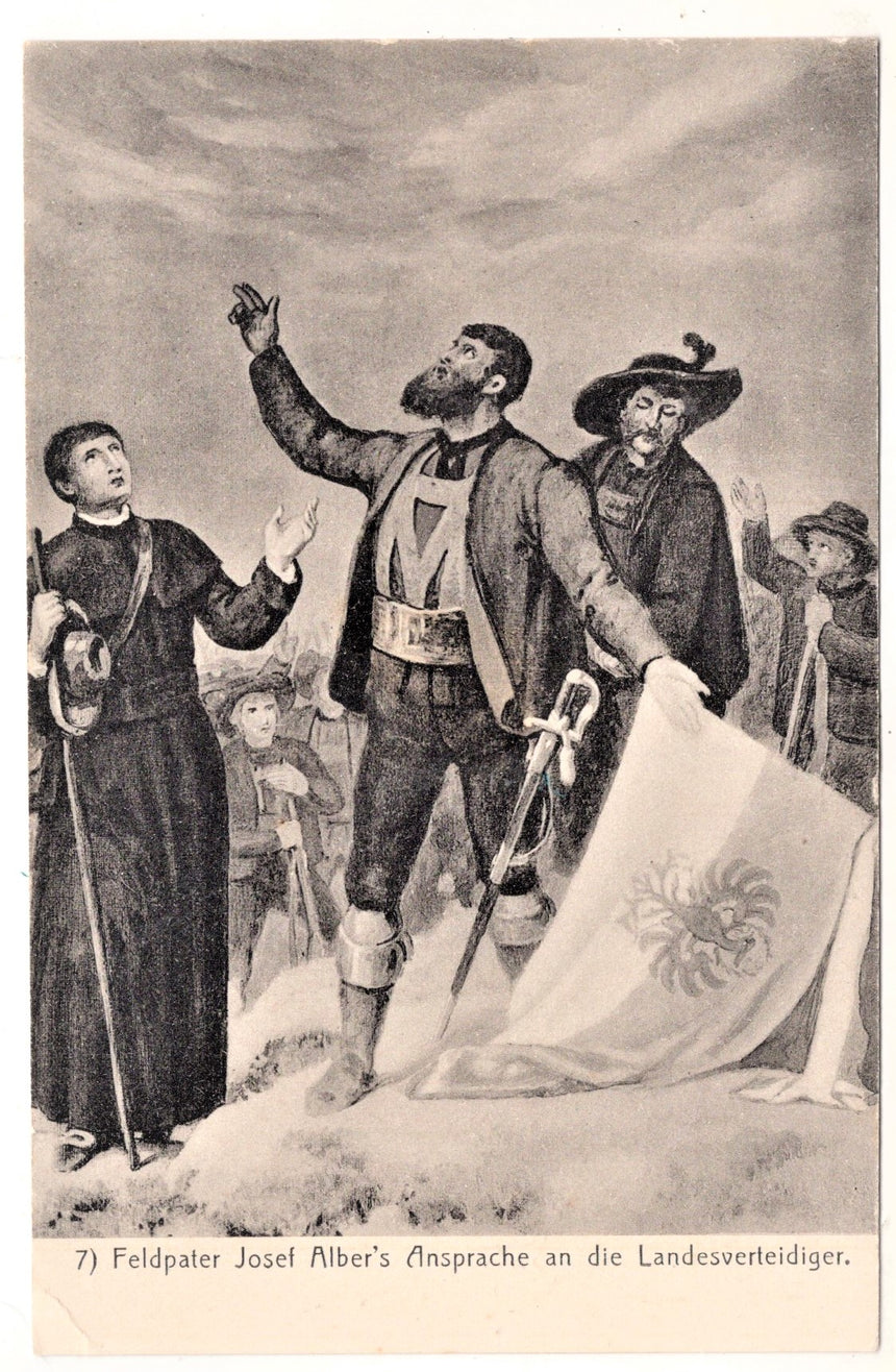 Cartolina antica Cartolina politica Sudtirol - Andreas Hofer