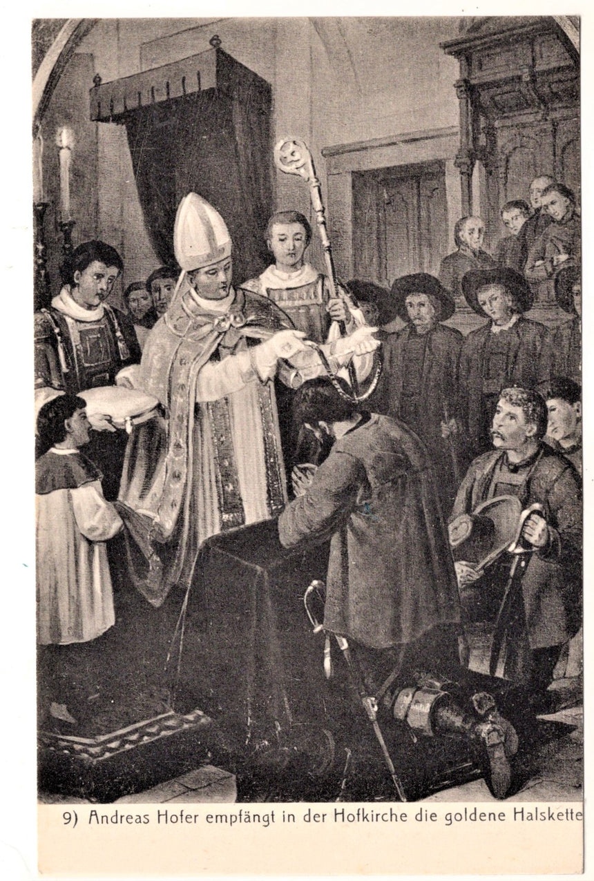 Cartolina antica Cartolina politica Sudtirol - Andreas Hofer