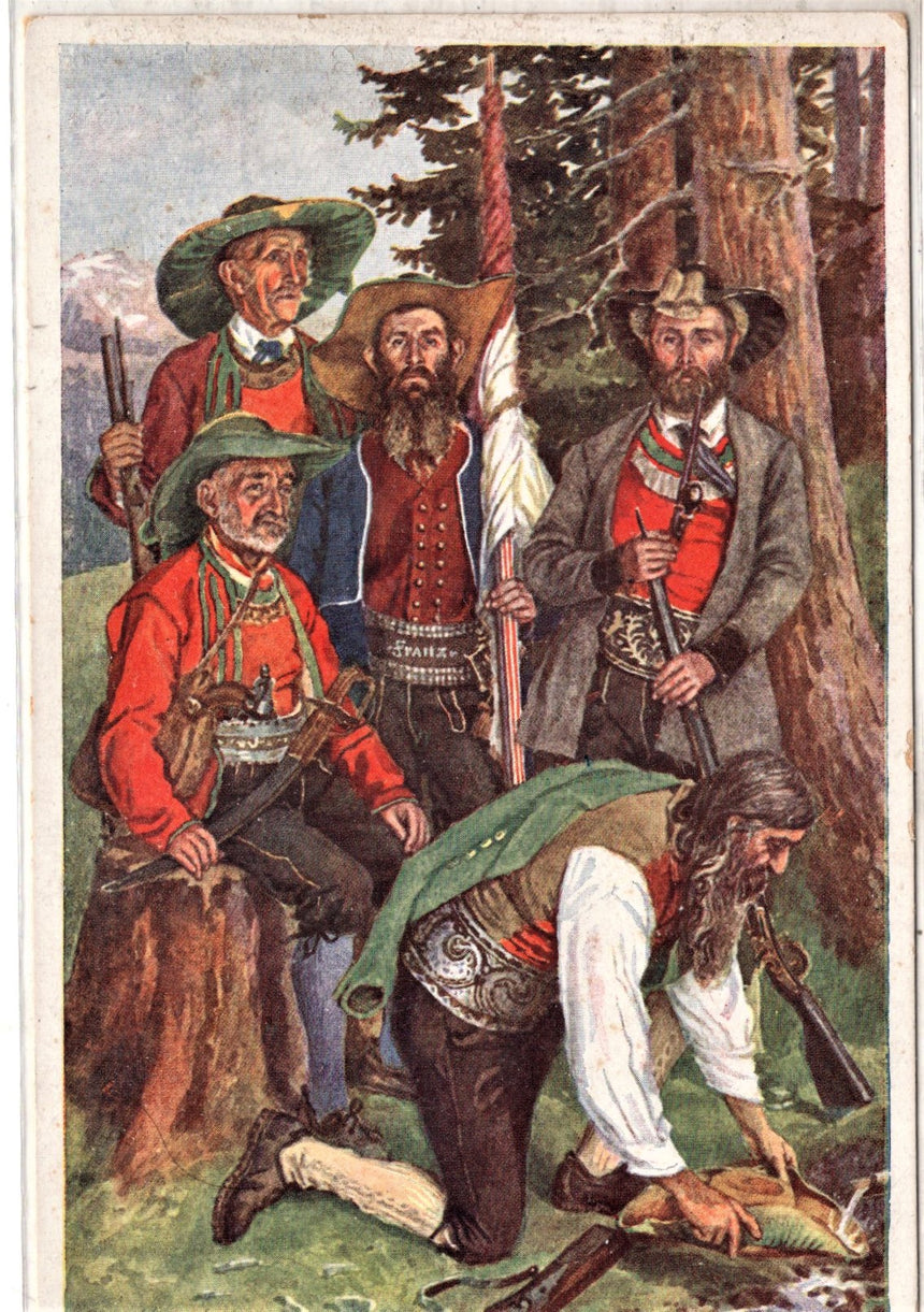Cartolina antica Cartolina politica Sudtirol