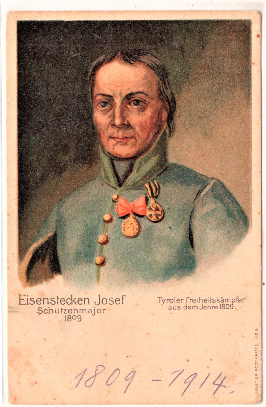 Cartolina antica Cartolina politica Sudtirol - Josef Eisenstecken