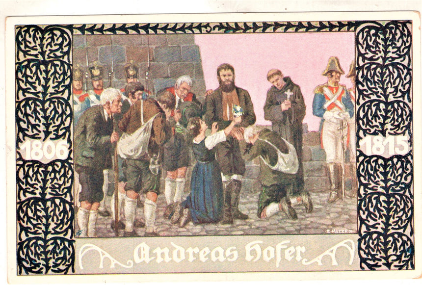 Cartolina antica Cartolina politica Sudtirol - Andreas Hofer