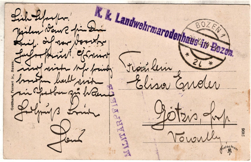 Cartolina antica