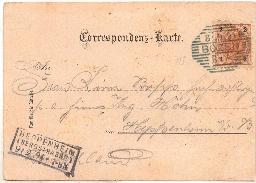Cartolina antica