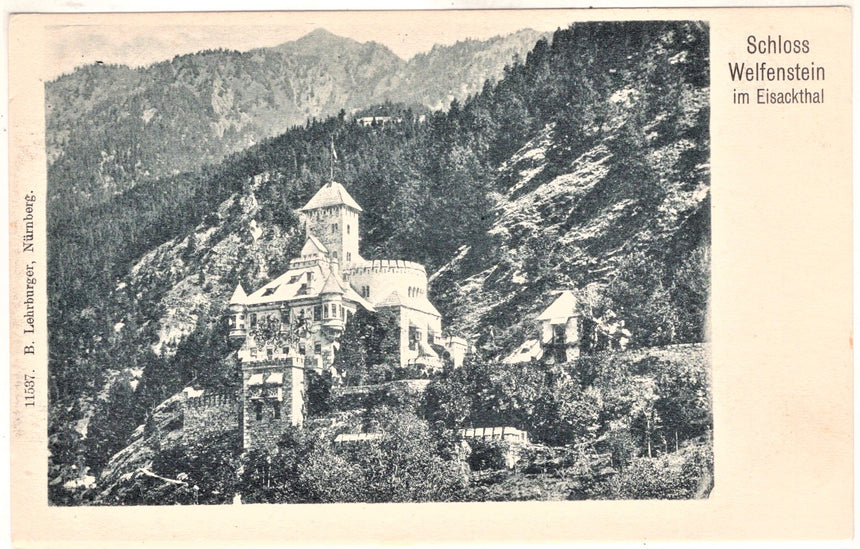 Cartolina antica Schloss Welfenstein Sudtirol