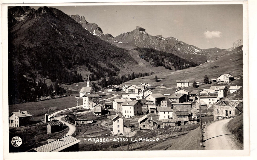 Cartolina antica Arabba Sudtirol