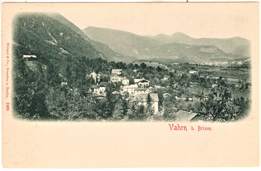Cartolina antica Sudtirol Vahrn bei Brixen
