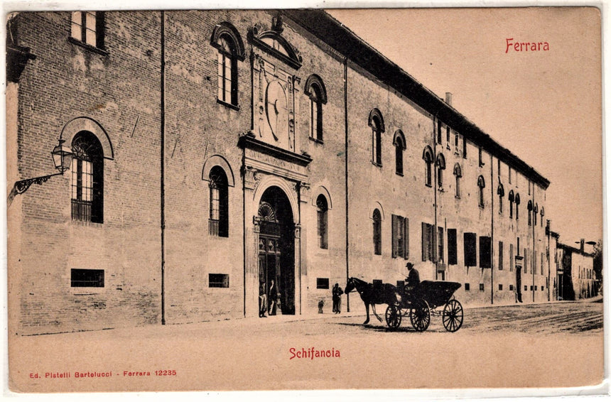 Cartolina antica Ferrara Schifancia
