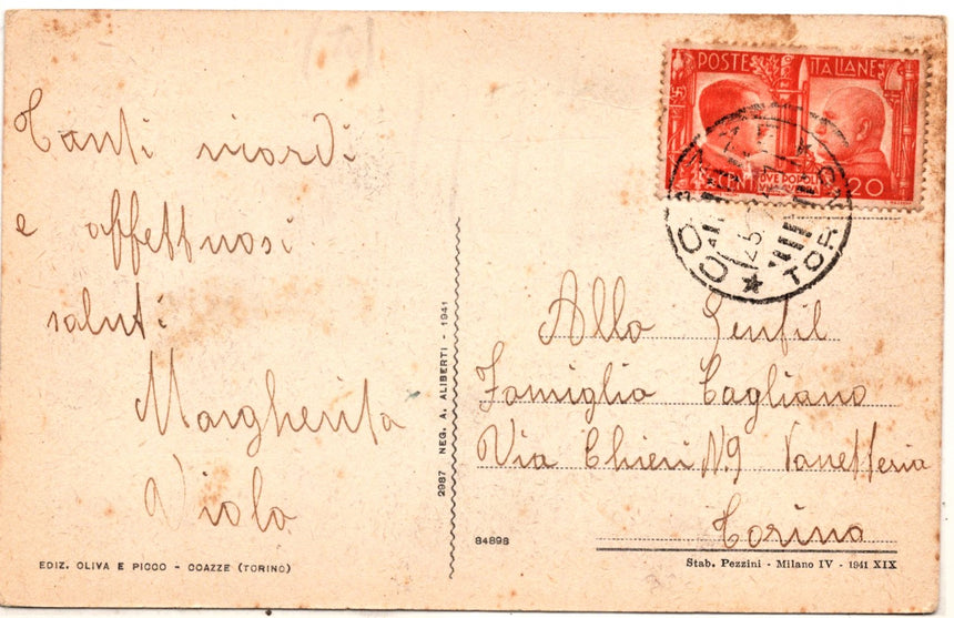 Cartolina antica