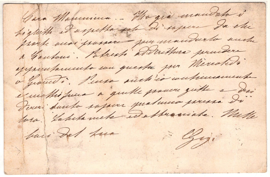 Cartolina antica