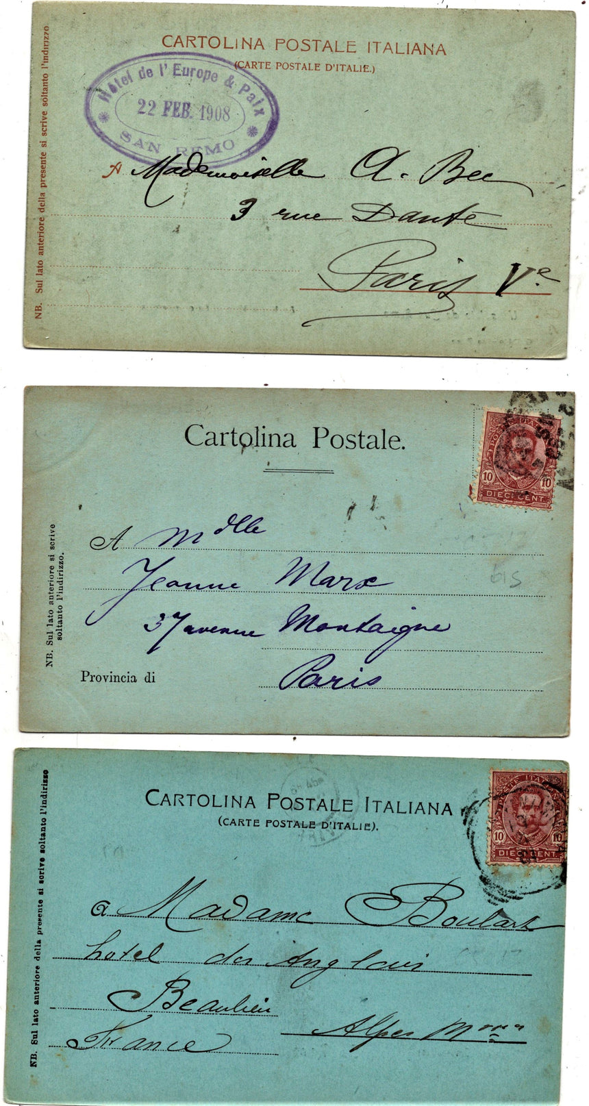 Cartolina antica