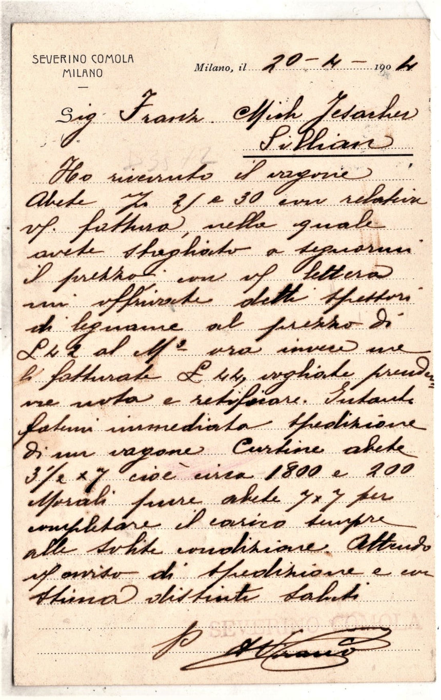 Cartolina antica