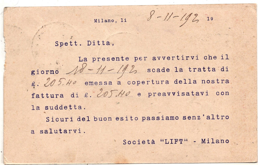 Cartolina antica
