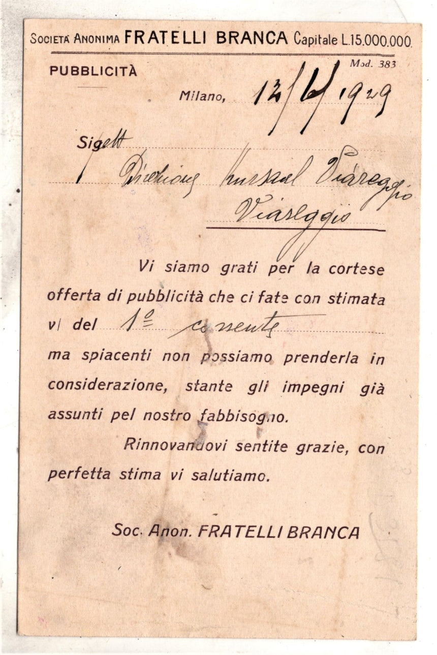 Cartolina antica