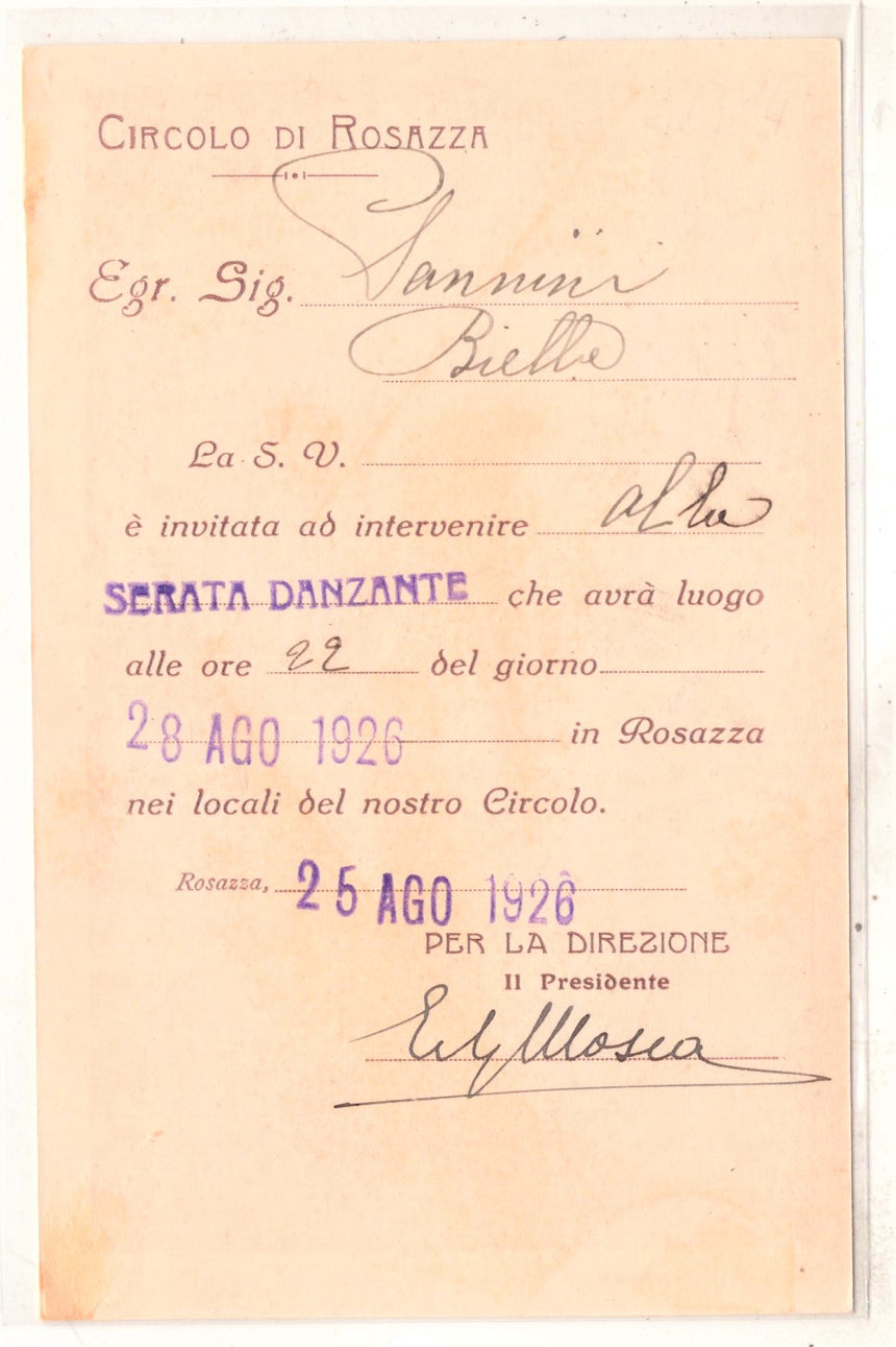 Cartolina antica