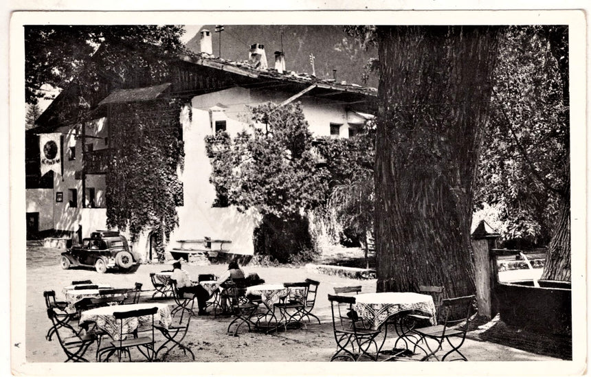 Cartolina antica Merano particolare