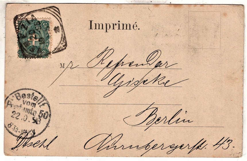 Cartolina antica