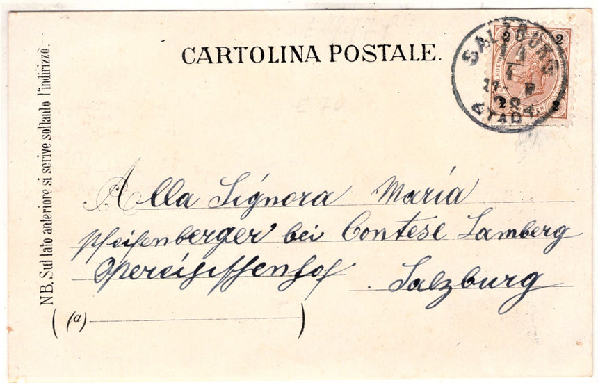 Cartolina antica