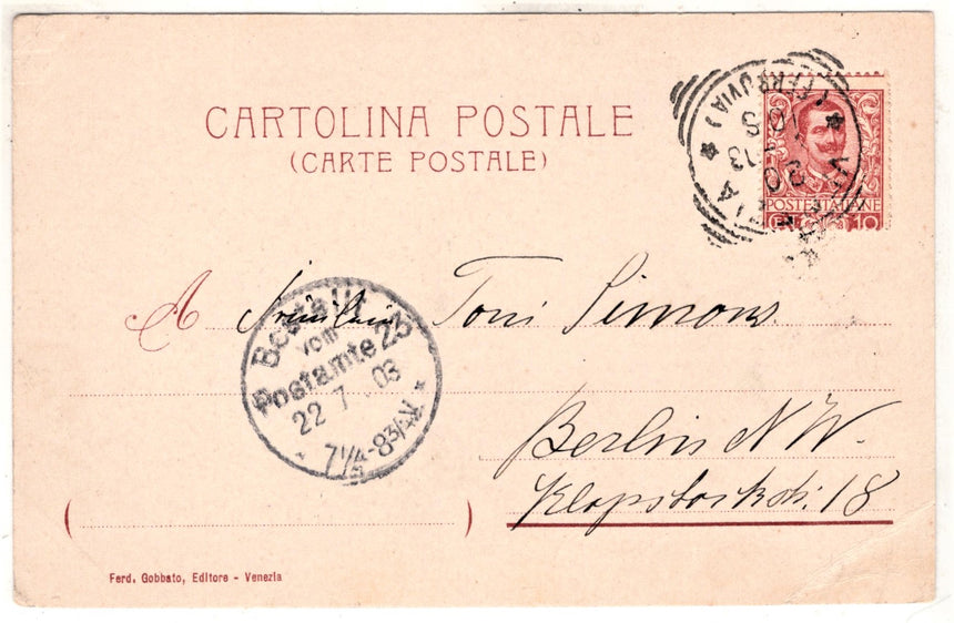Cartolina antica