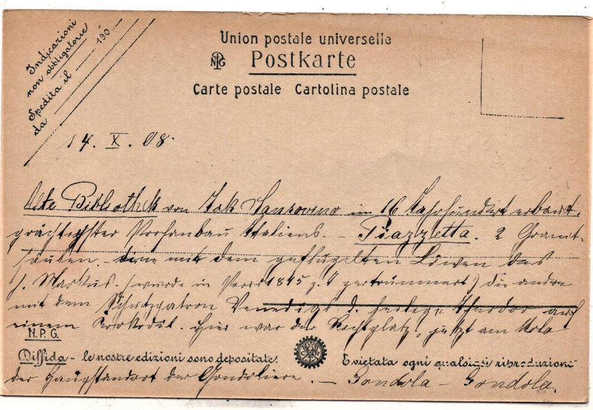 Cartolina antica