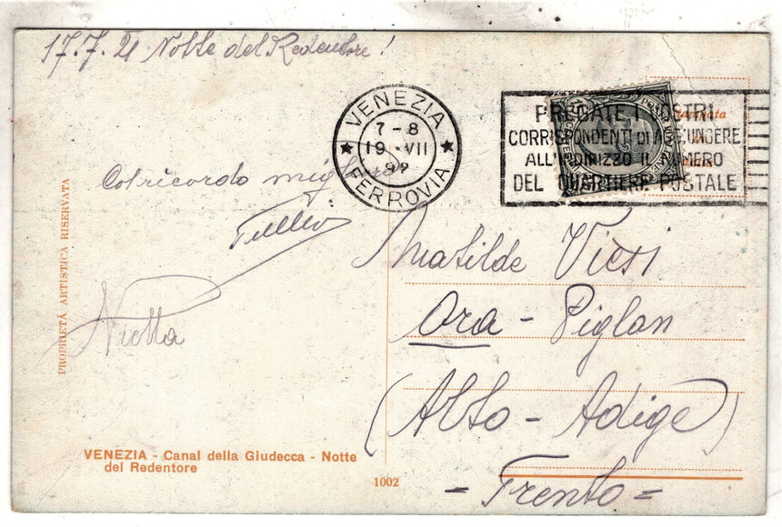 Cartolina antica