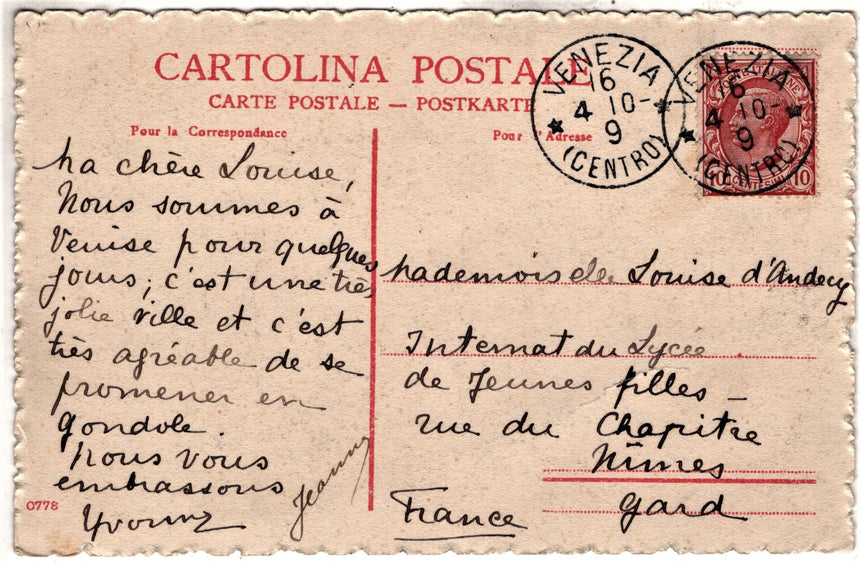 Cartolina antica