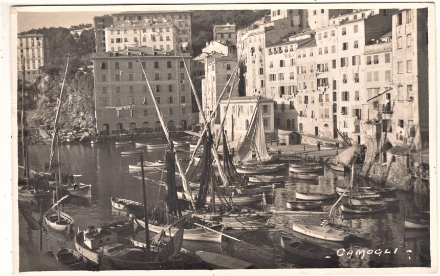 Cartolina antica Camogli Particolare ediz. La Riviera