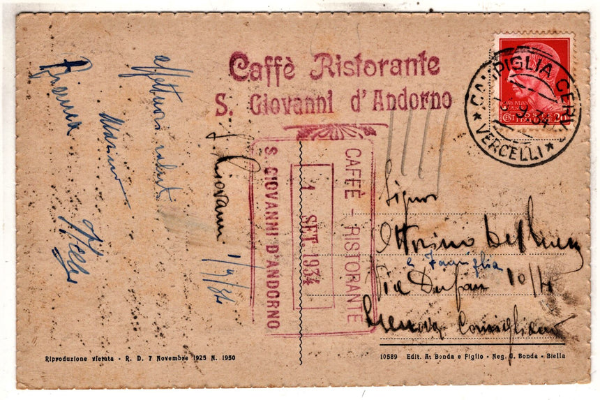 Cartolina antica