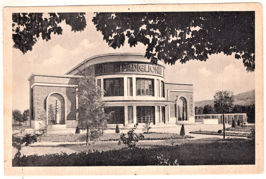 Cartolina antica Castrocaro R.Terme Pad. Divertimenti Terra del Sole