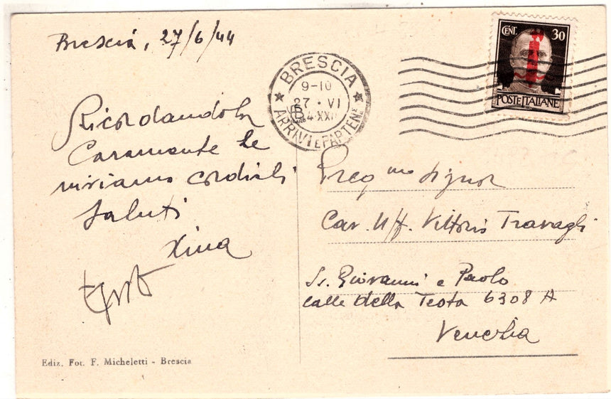 Cartolina antica