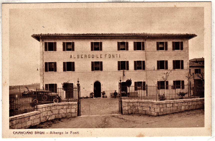 Siena Chianciano Albergo le Fonti di G.Landi e figli