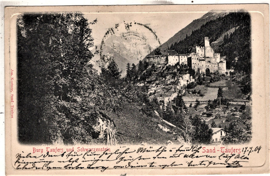 Sudtirol Alto Adige Burg Taufers Sand Taufers