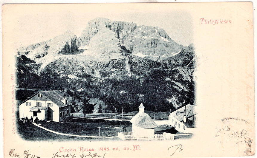 Sudtirol Alto Adige Platzwiesen Croda Rossa
