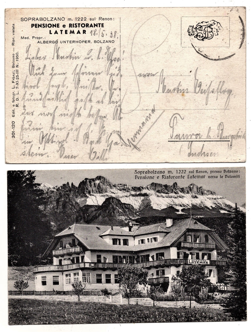 Sudtirol Alto Adige Renon Ristorante Latemar