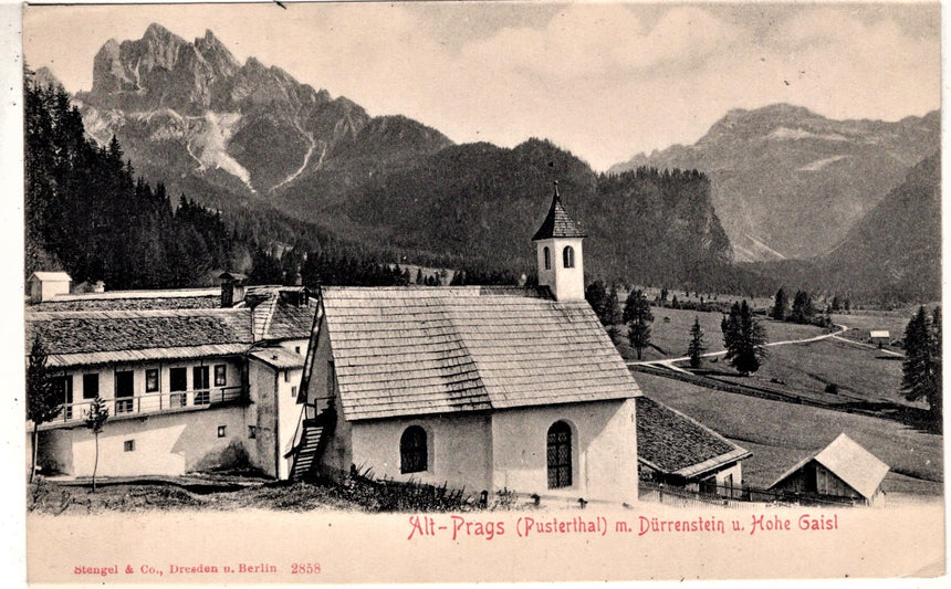 Sudtirol Alto Adige Alt Prags Pusterthal
