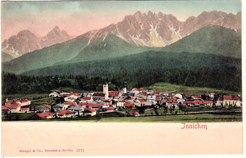 Sudtirol Alto Adige Jnnichen Pustertal
