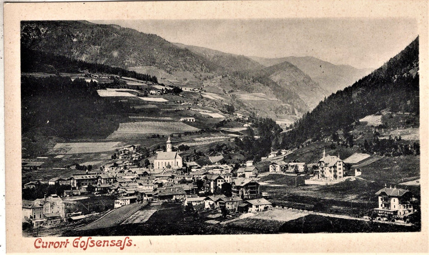 Sudtirol Alto Adige Gossensass Curort