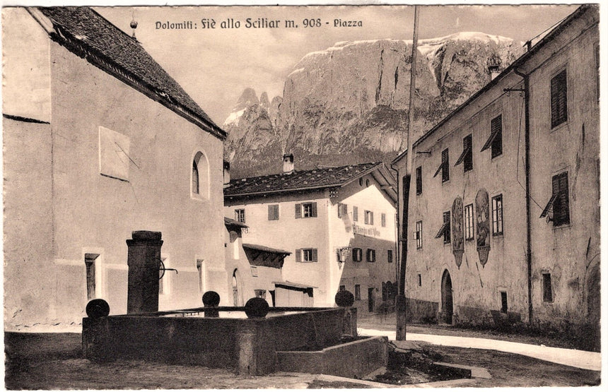 Sudtirol Alto Adige Fiè allo Scilliar piazza albergo all Uva
