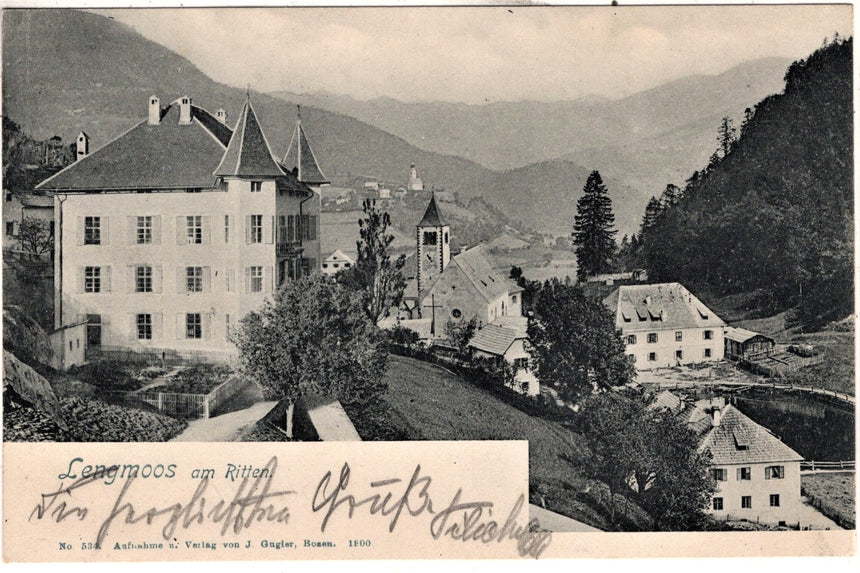Sudtirol Alto Adige Bozen Lengmoos am Ritten bei Bozen