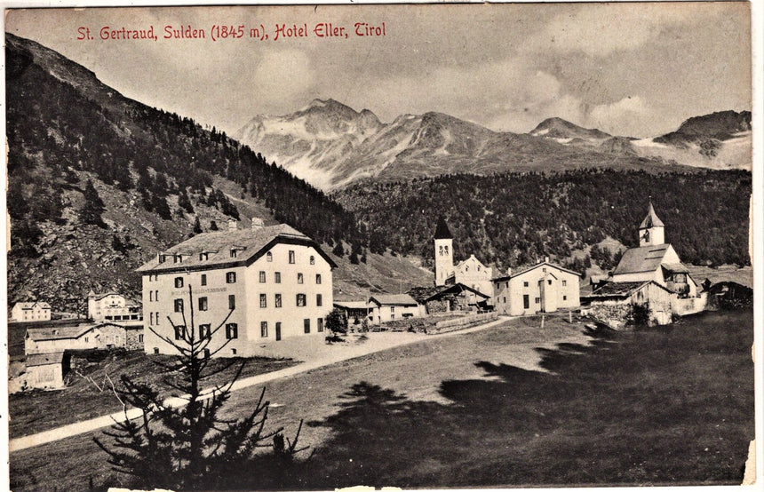 Sudtirol Alto Adige St. Gertraud in Sulden Hotel Eller