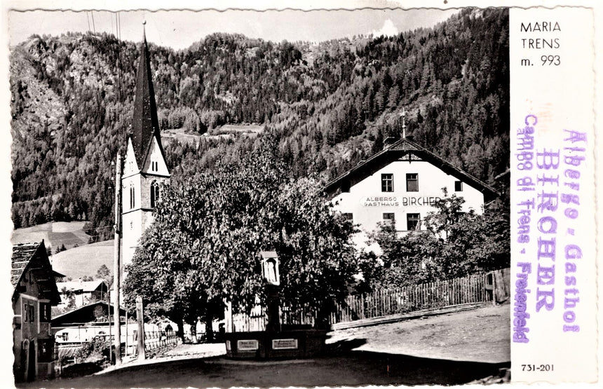 Sudtirol Alto Adige Albergo Bircher Maria Campo di Trens