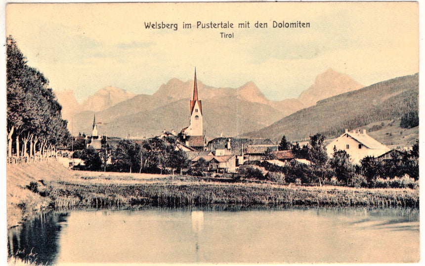 Sudtirol Alto Adige Welsberg Pustertal mit den Dolomiten Tirol