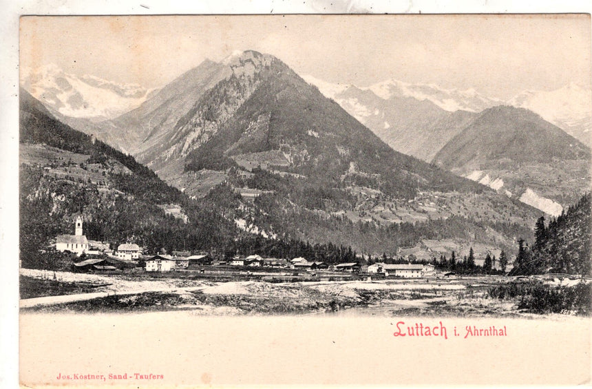 Sudtirol Alto Adige Luttach in Ahrnthal