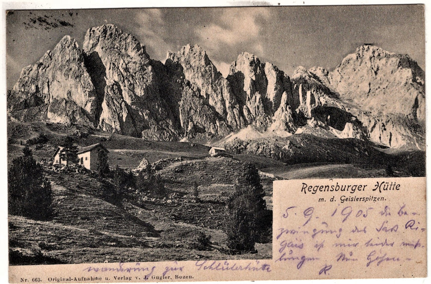 Sudtirol Alto Adige Regensburger Hutte